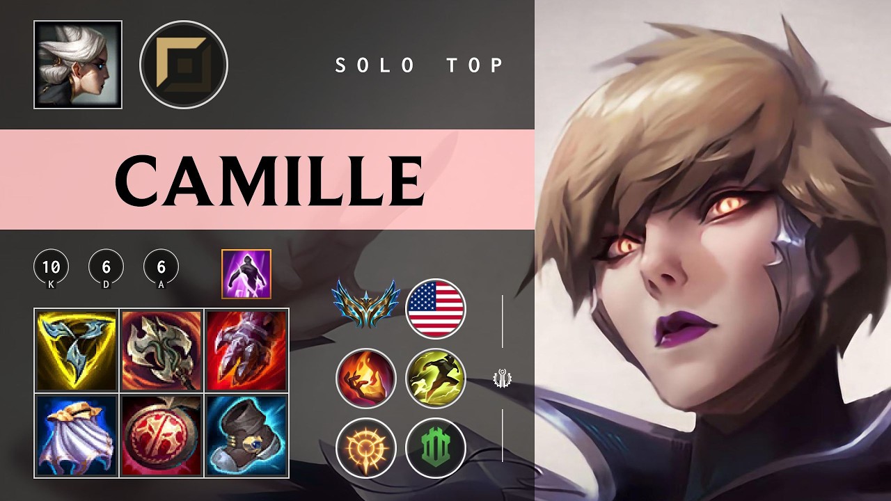 Camille Top vs Varus - NA Challenger Patch 26.05