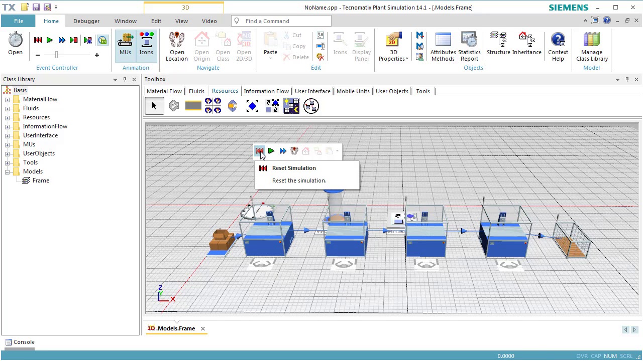 Plant Simulation: Modeling with Workers