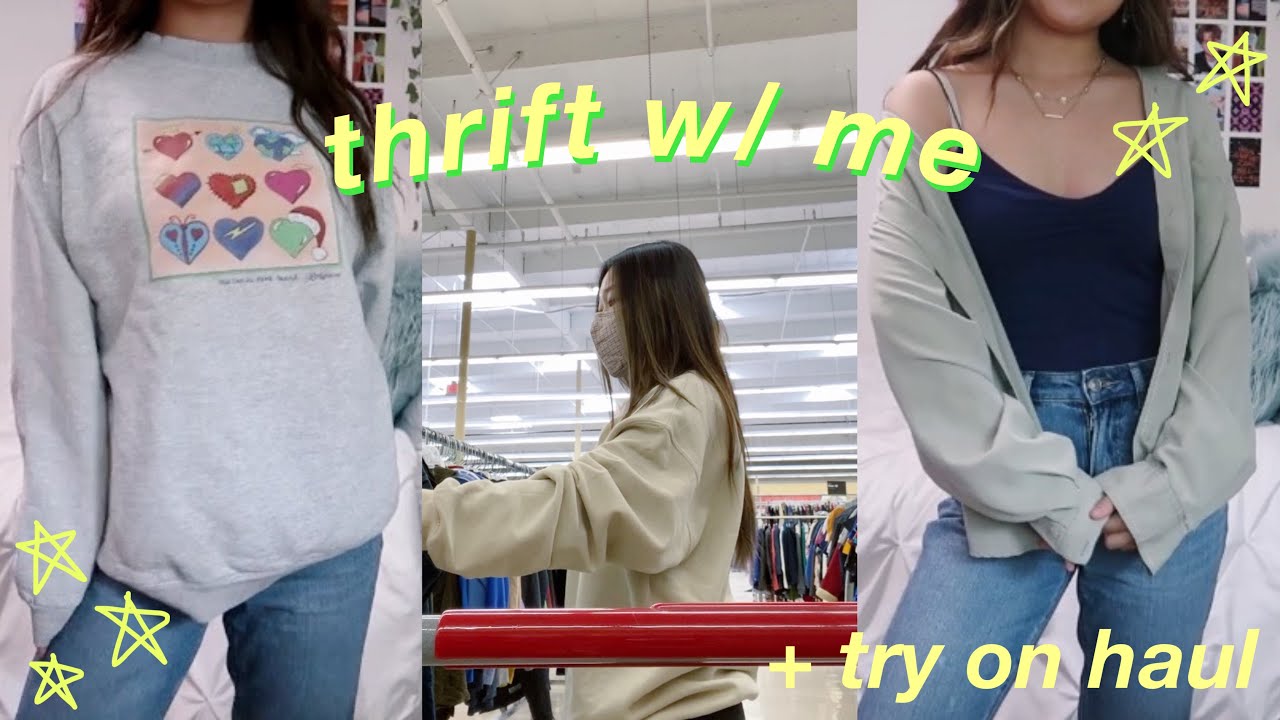 COME THRIFT WITH ME *tips & tricks* + try on haul