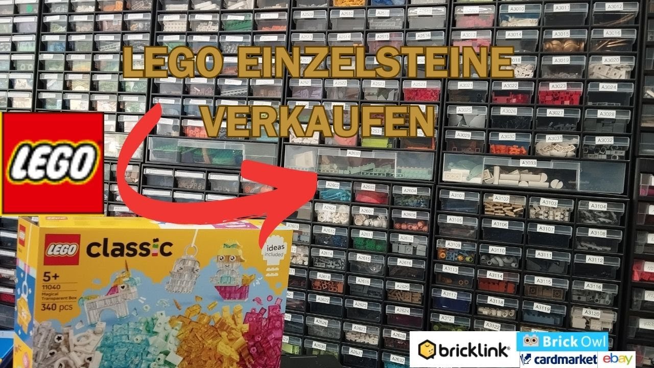 LEGO® ZERLEGEN - SORTIEREN UND FÜR PROFIT VERKAUFEN? Der Part Out Prozess von A-Z. Classic Value 👀