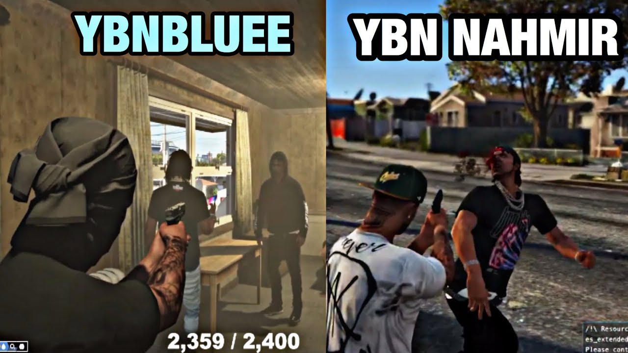 GTA RP | YBNBLUEE & YBN NAHMIR BEST DEMON TIME MOMENTS (YBN LOS SCANDALOUS)