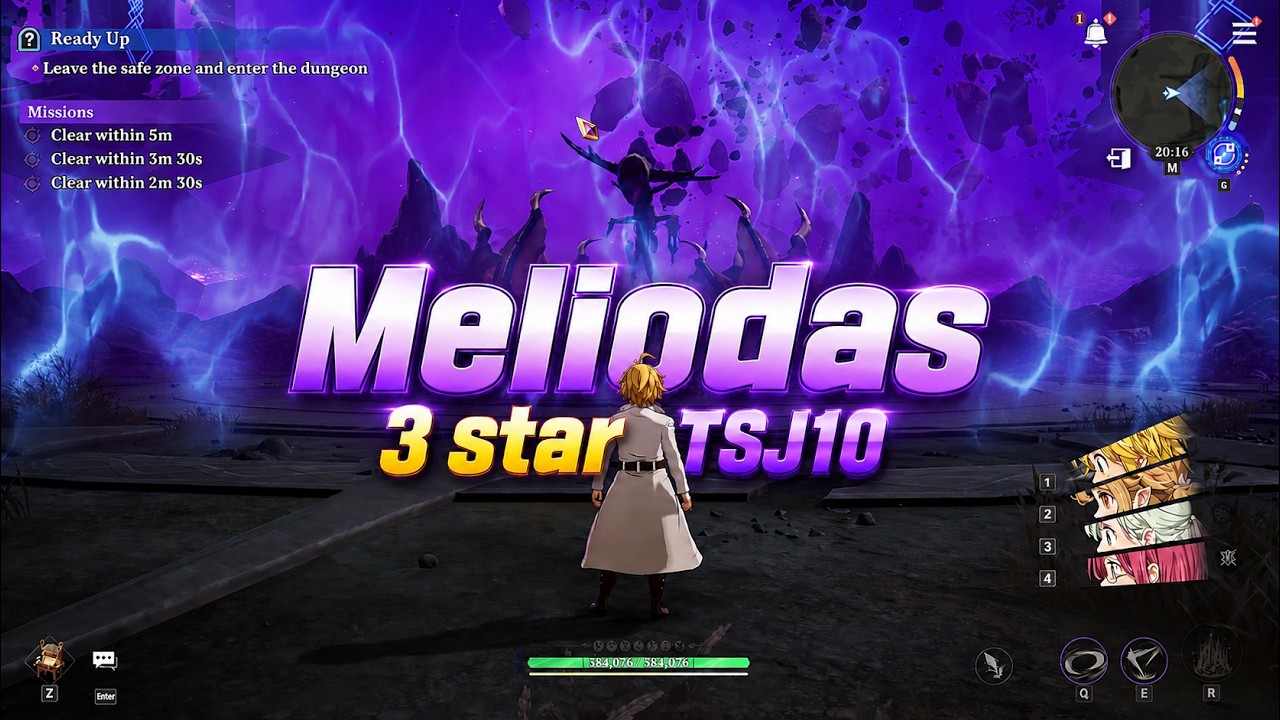 Meliodas 3 Star Time Space Junction 10 l Sevendeadly Sins Origin