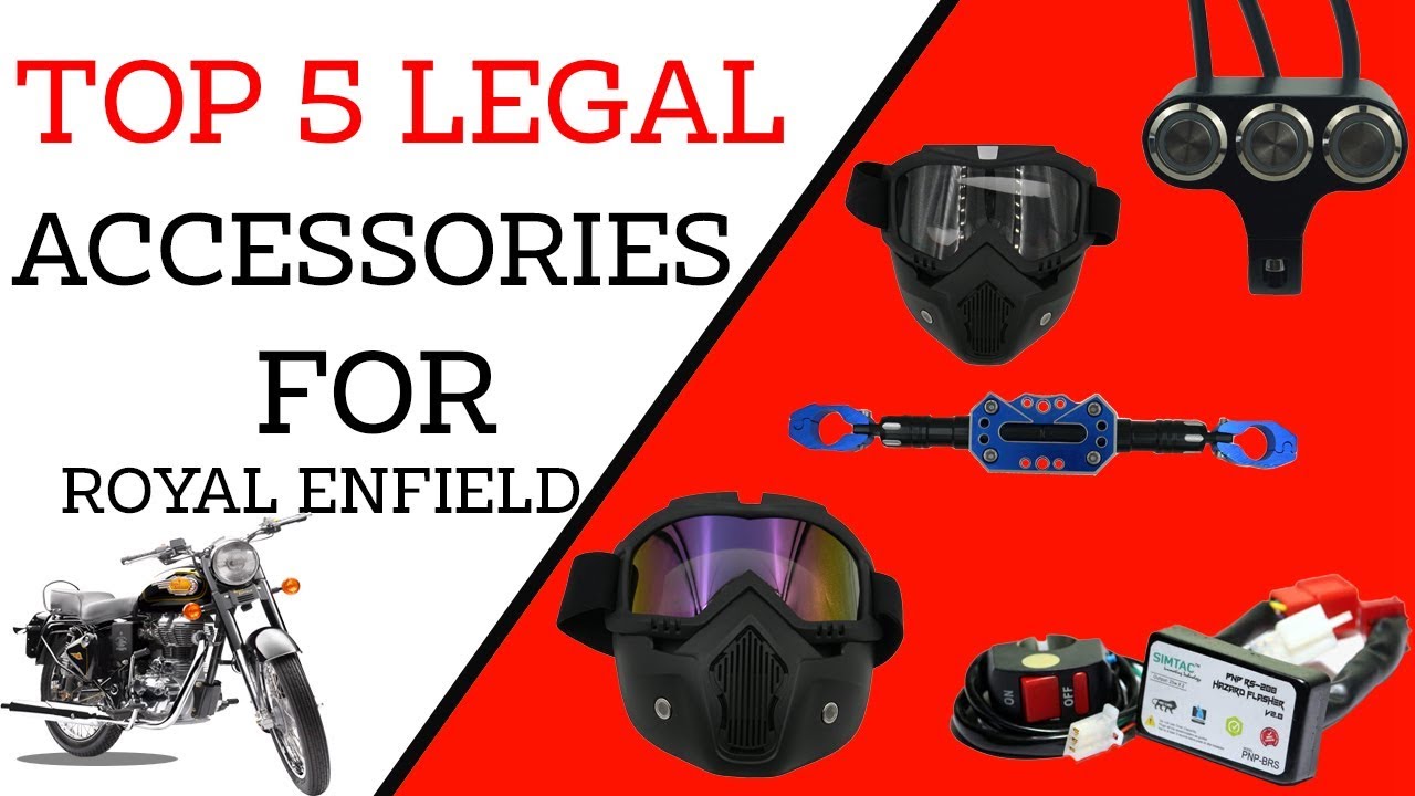 Best Top 5 Legal Accessories For Royal Enfield | Legal Modification | Karol Bagh | Sans Moto Shop