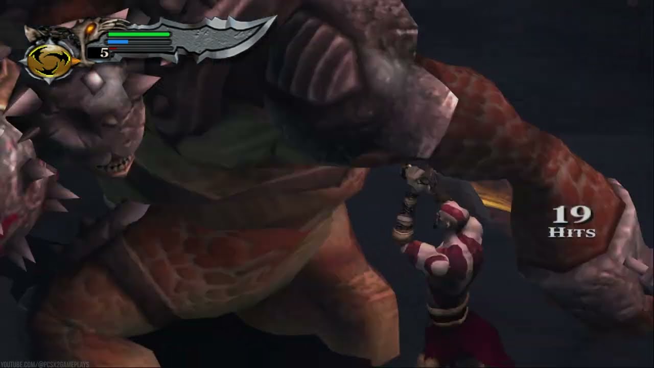 God of War (USA) - PCSX2 1.7 Nightly (Widescreen, Vulkan, 2160p/4k)