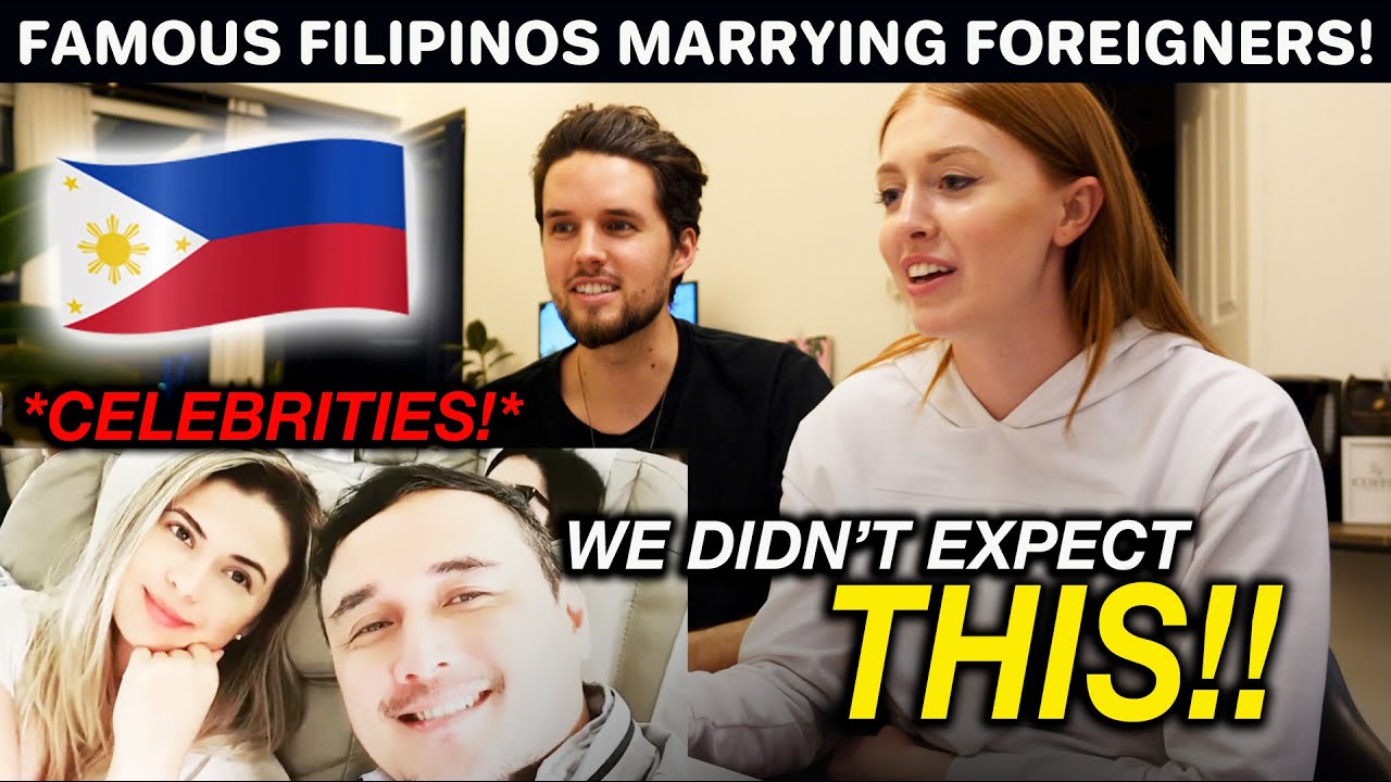 Top 10 FILIPINO Celebrities Who Married Foreigners REACTION!