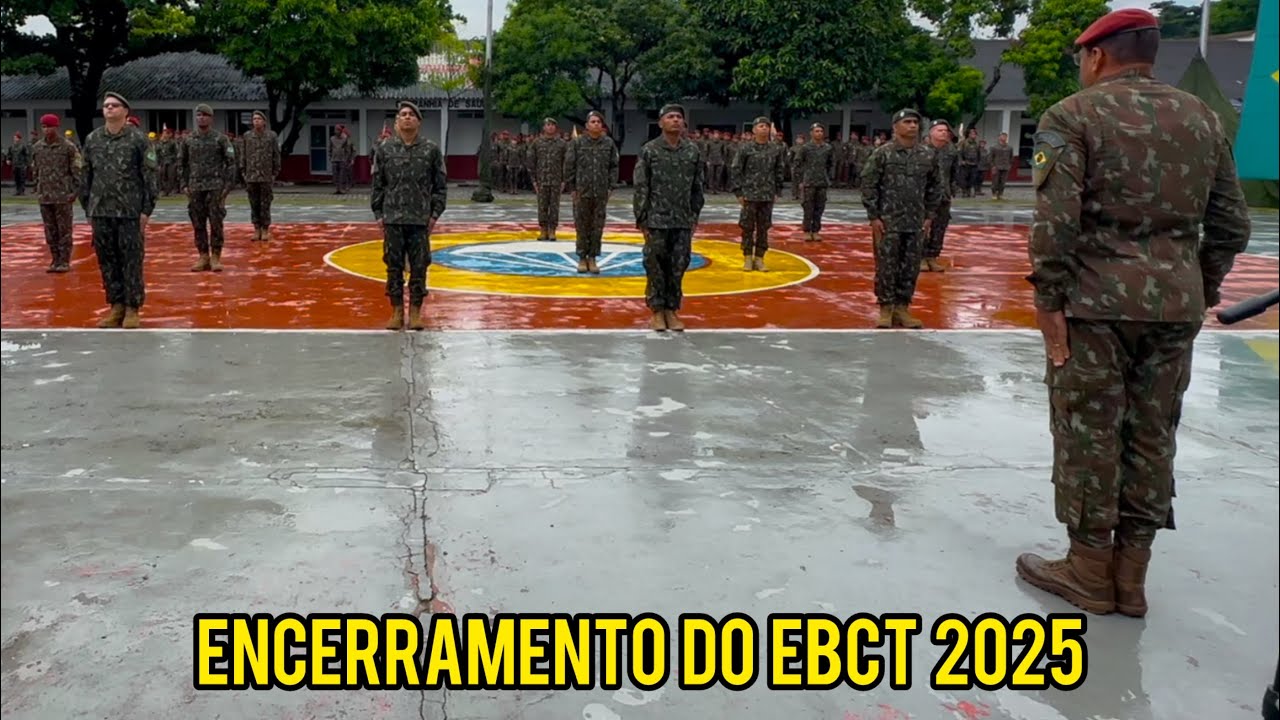 ENCERRAMENTO DO ESTÁGIO BÁSICO DE CABO TEMPORÁRIO 2025 DA BRIGADA PARAQUEDISTA 🇧🇷