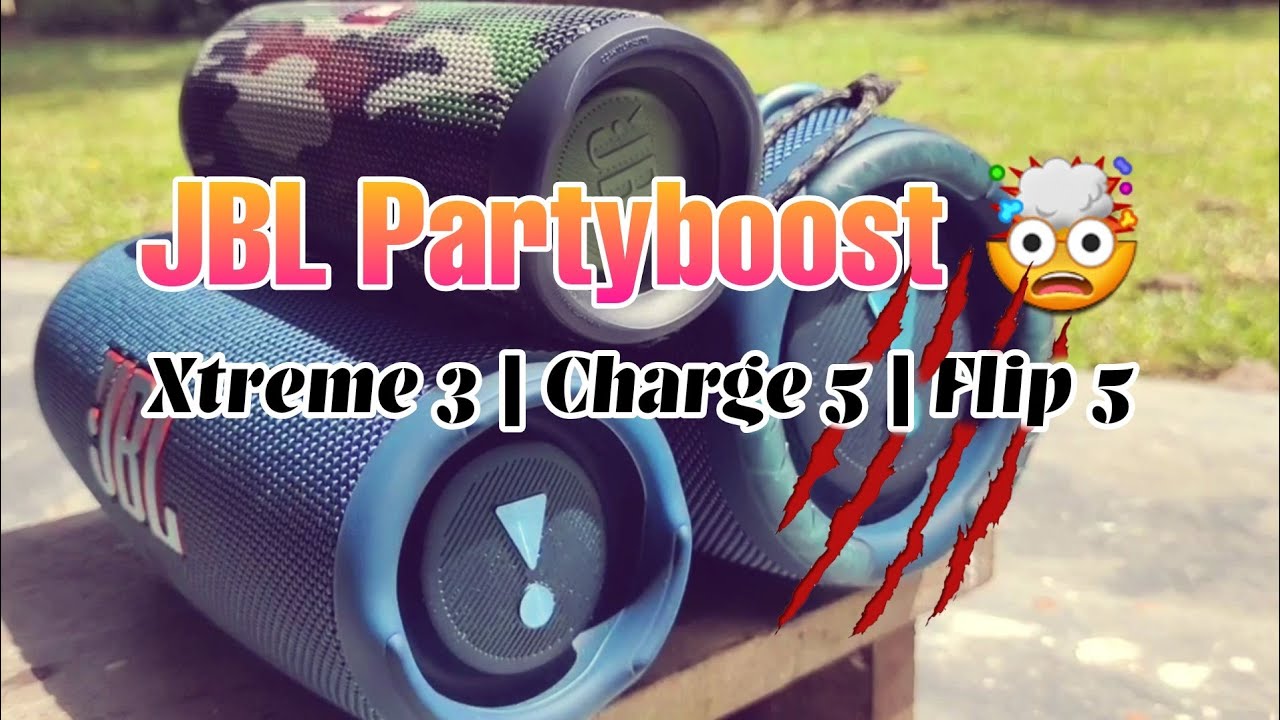 JBL Partyboost (Xtreme 3 / Charge 5 / Flip 5) Ripping Passive Radiator 🤯