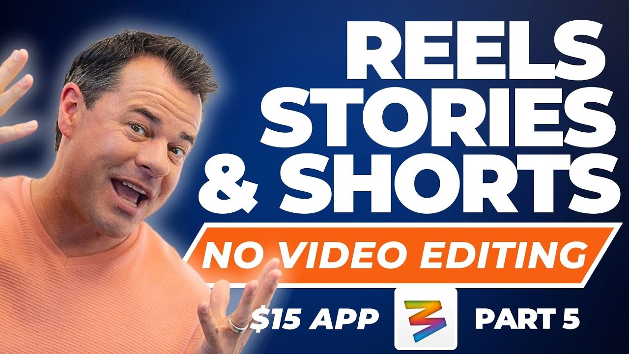 How to Simplify Creating Reels, Stories & Shorts (No Editing) With A $15 App (Part 5 of 8)