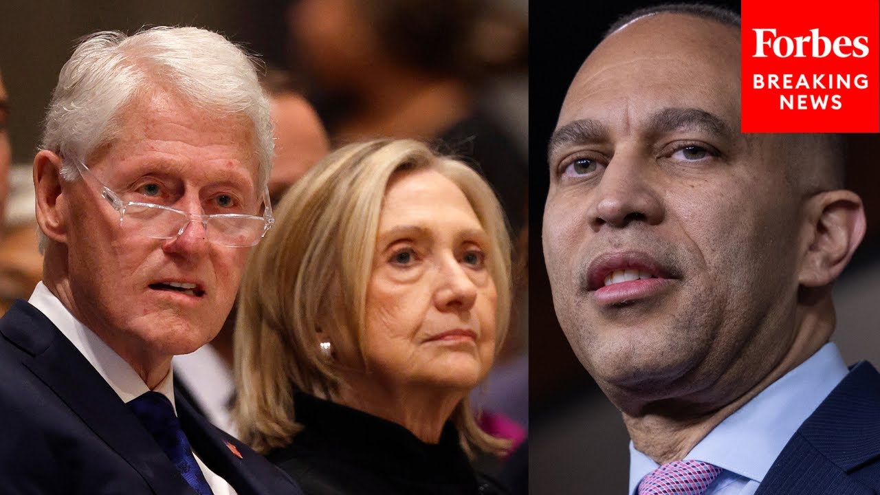 JUST IN: Jeffries Holds Briefing After House Dems Join GOP To Advance Clintons Contempt Resolutions