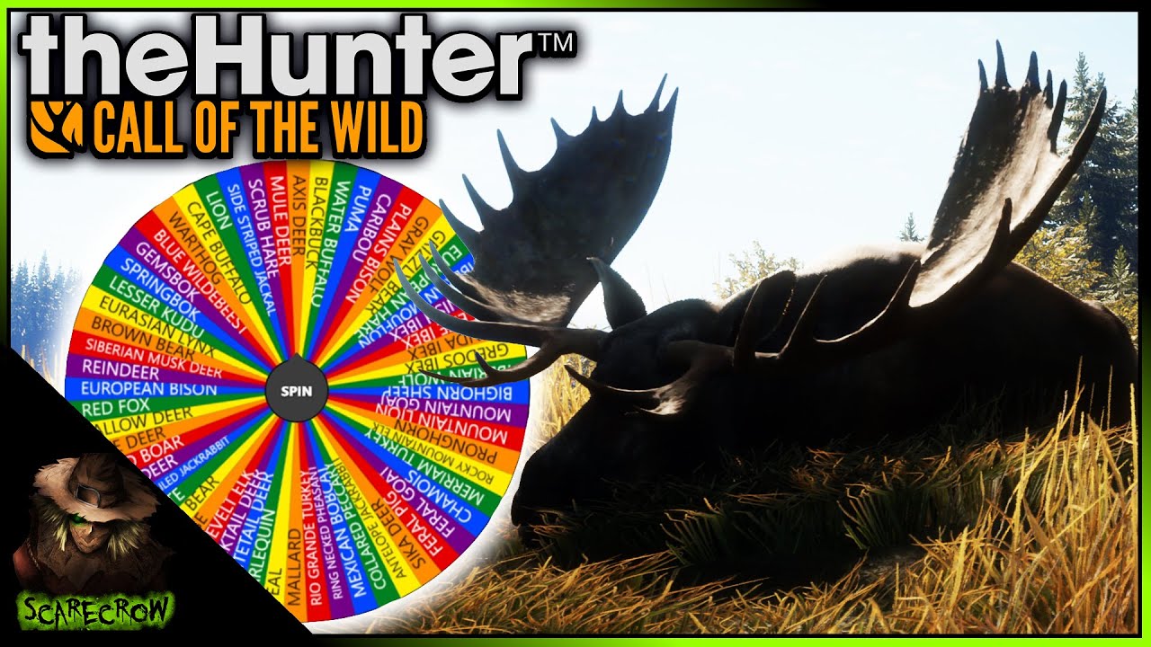 Searching For A Diamond Moose & Riding The Train Using The Random Animal Wheel! Call of the wild