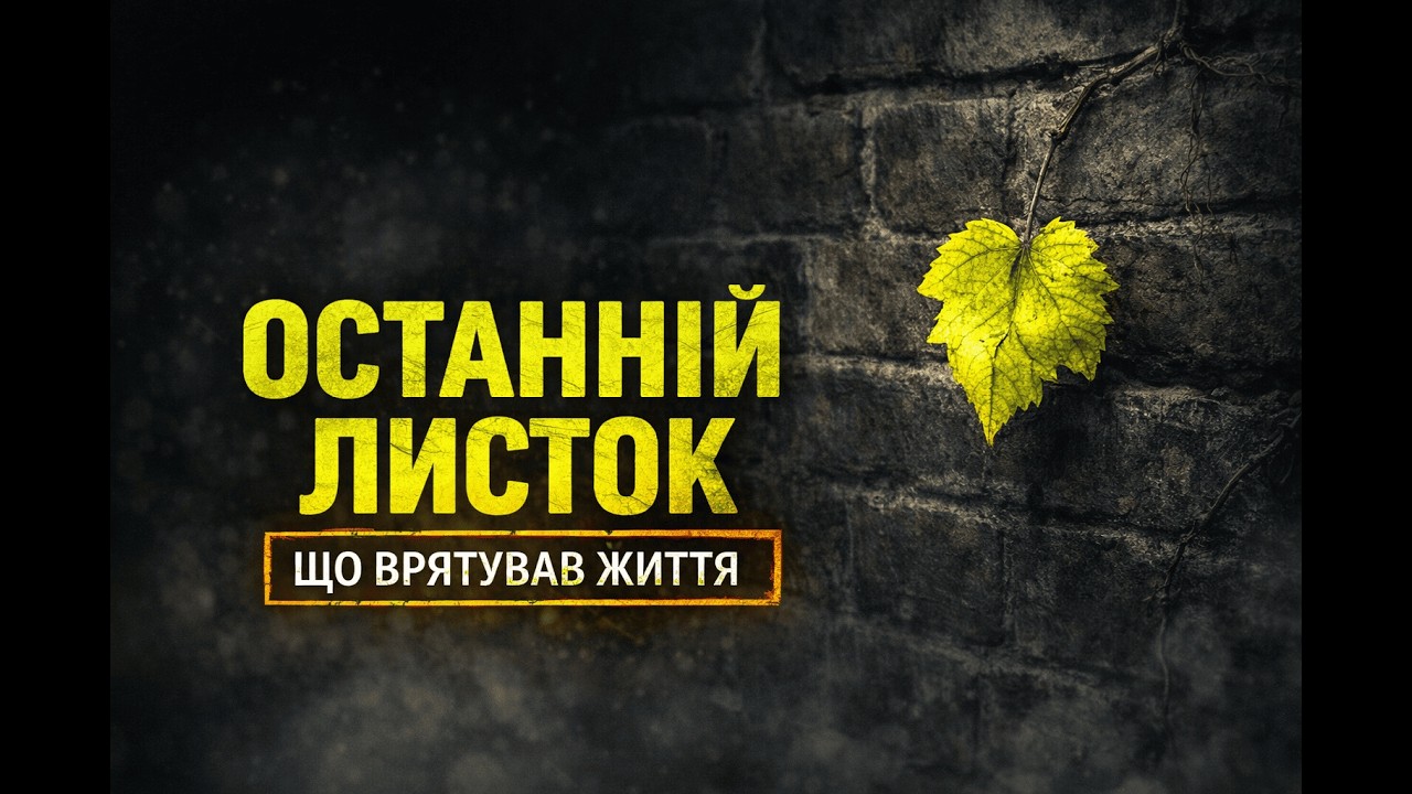 Останній листок. Історія, що врятувала життя