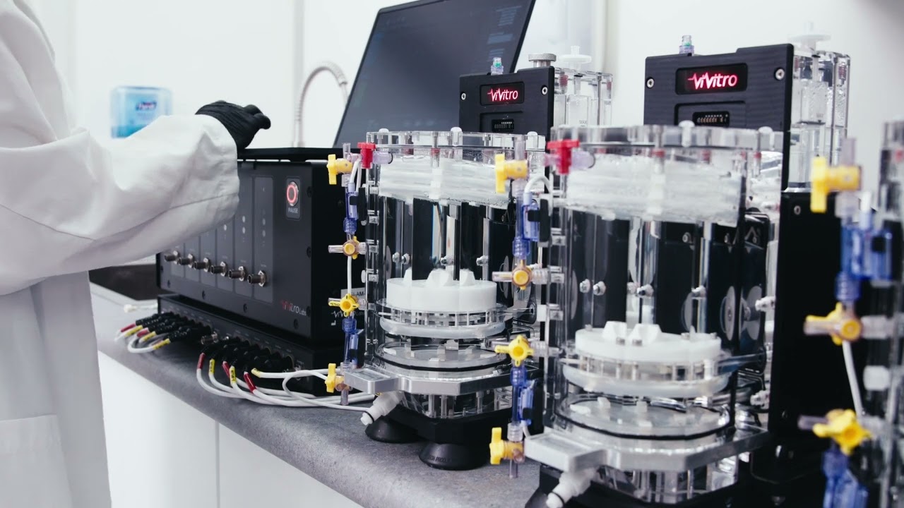 ViVitro Labs AWT-V8 system with Dual Control Technology (DCT)™
