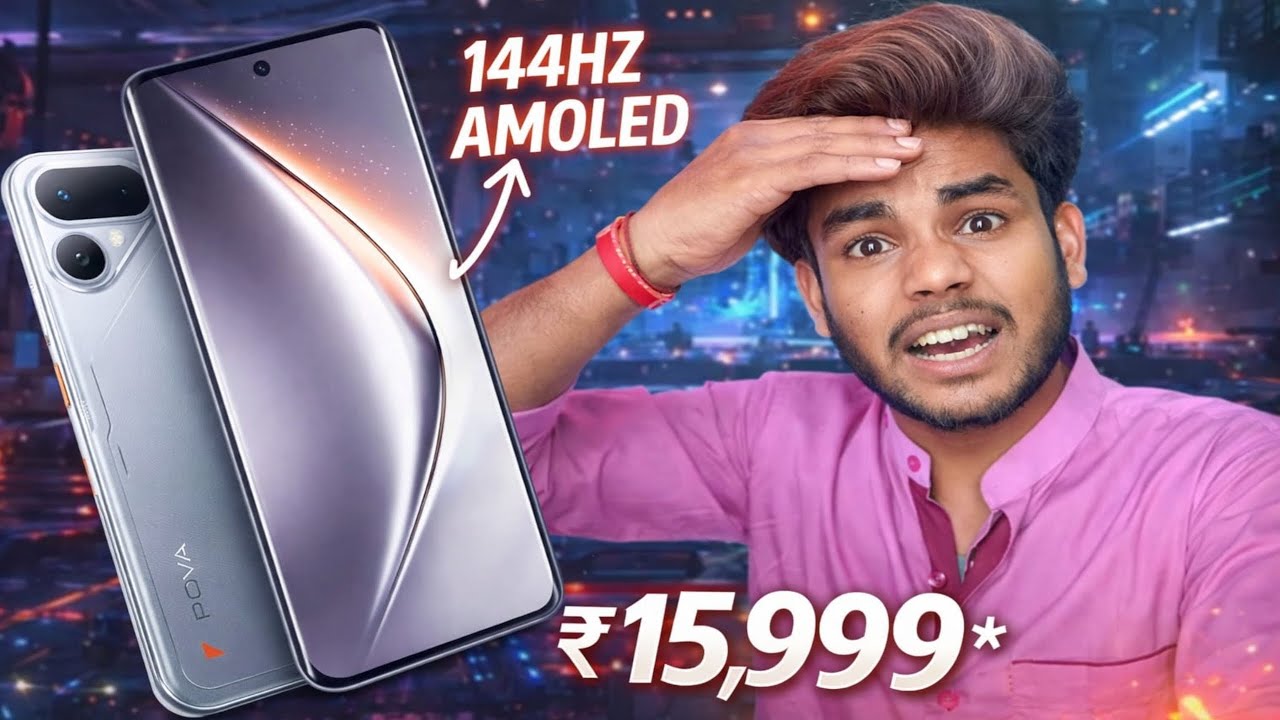 TECNO POVA Curve2 5G 🔥 144Hz AMOLED + ₹15,999 😱 | India Launch, Price & Full Review