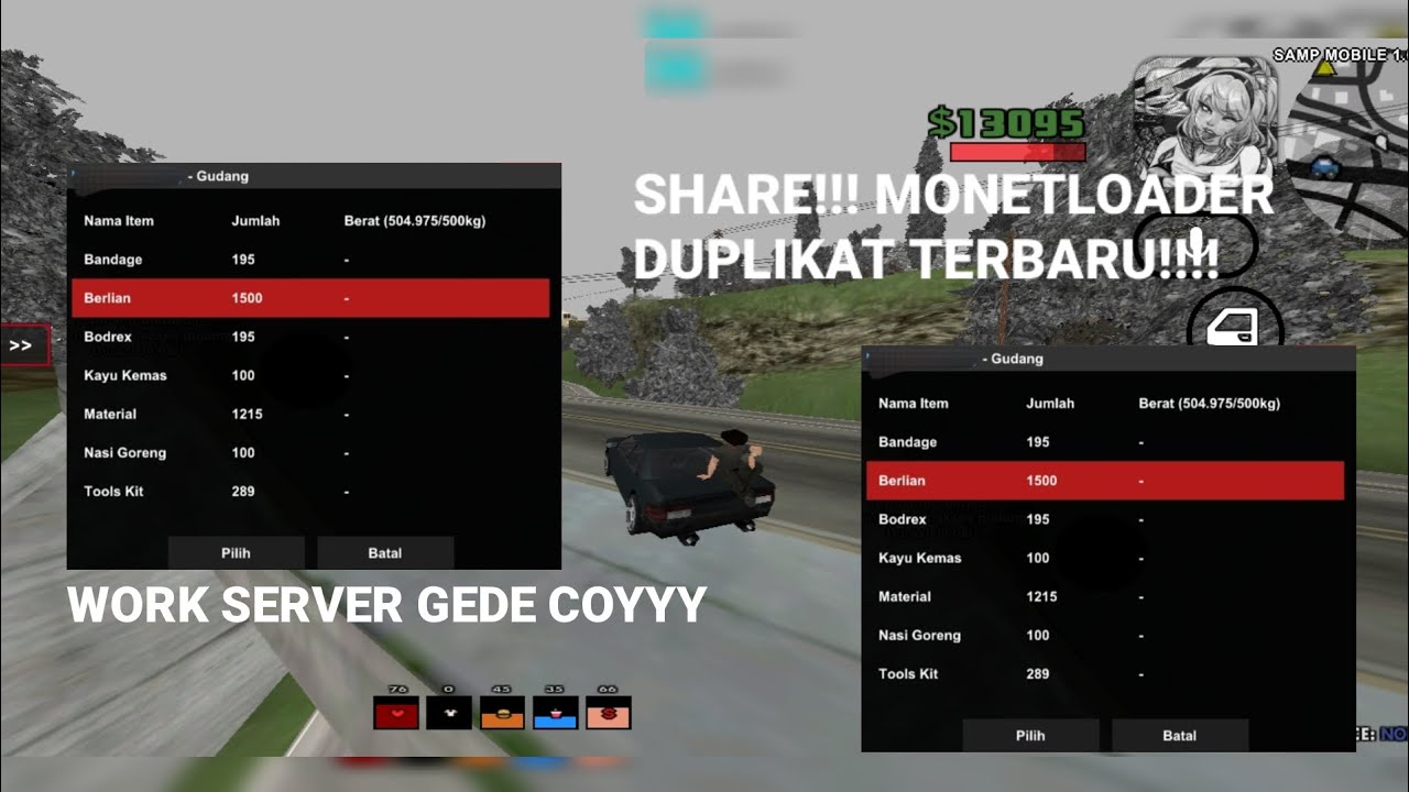 [SHARE] MONETLOADER DUPLIKAT TERBARU MASIH FRESH WORK SERVER GEDEE!! #sampandroid #jgrp #hopefully 