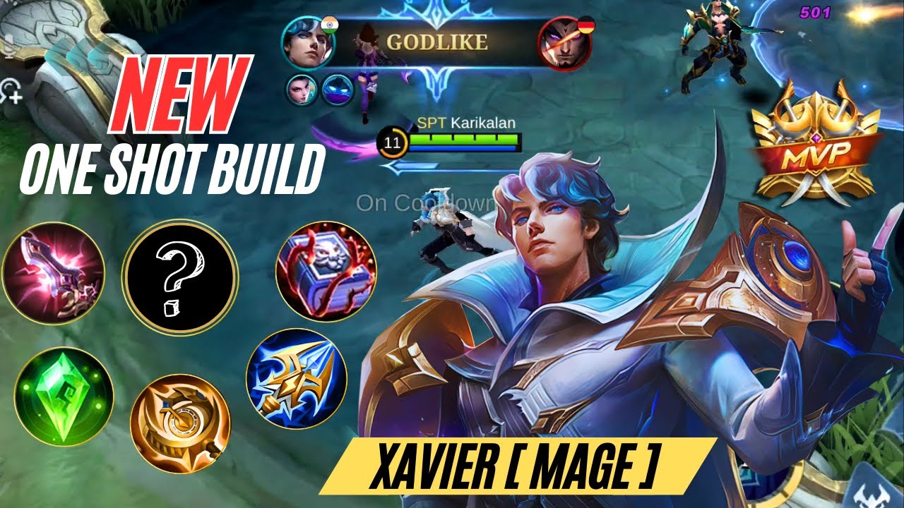 Moonton thankyou for this new Xavier one shot build 😱 | Xavier best build and emblem 2023 in mlbb