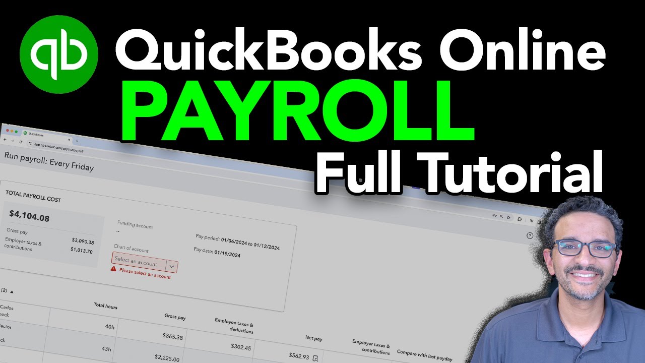 QuickBooks Payroll - Full Tutorial 2025
