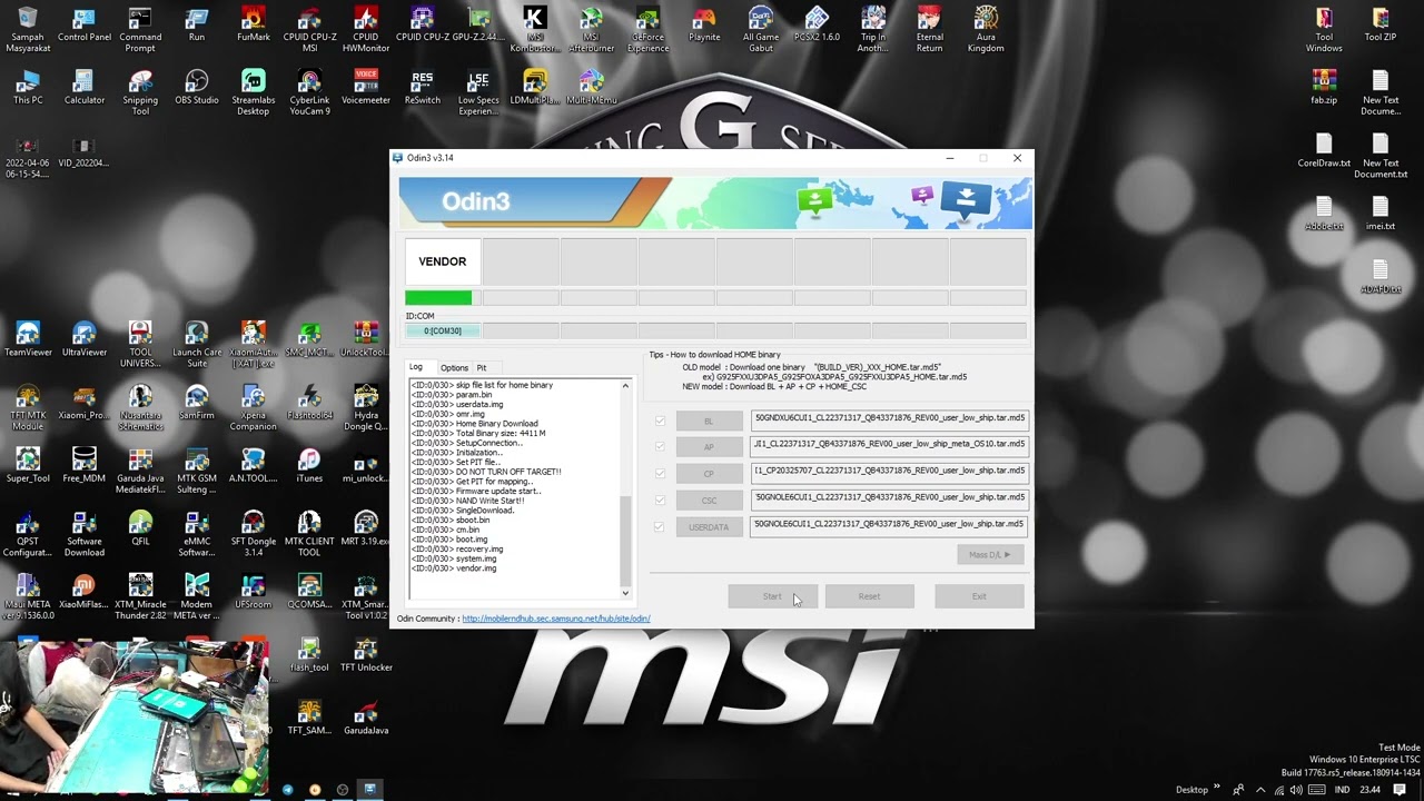 MENGATASI LUPA POLA TIDAK BISA MASUK RECOVERY SAMSUNG A750GN/A7 2018 || FLASHING VIA PC/LAPTOP