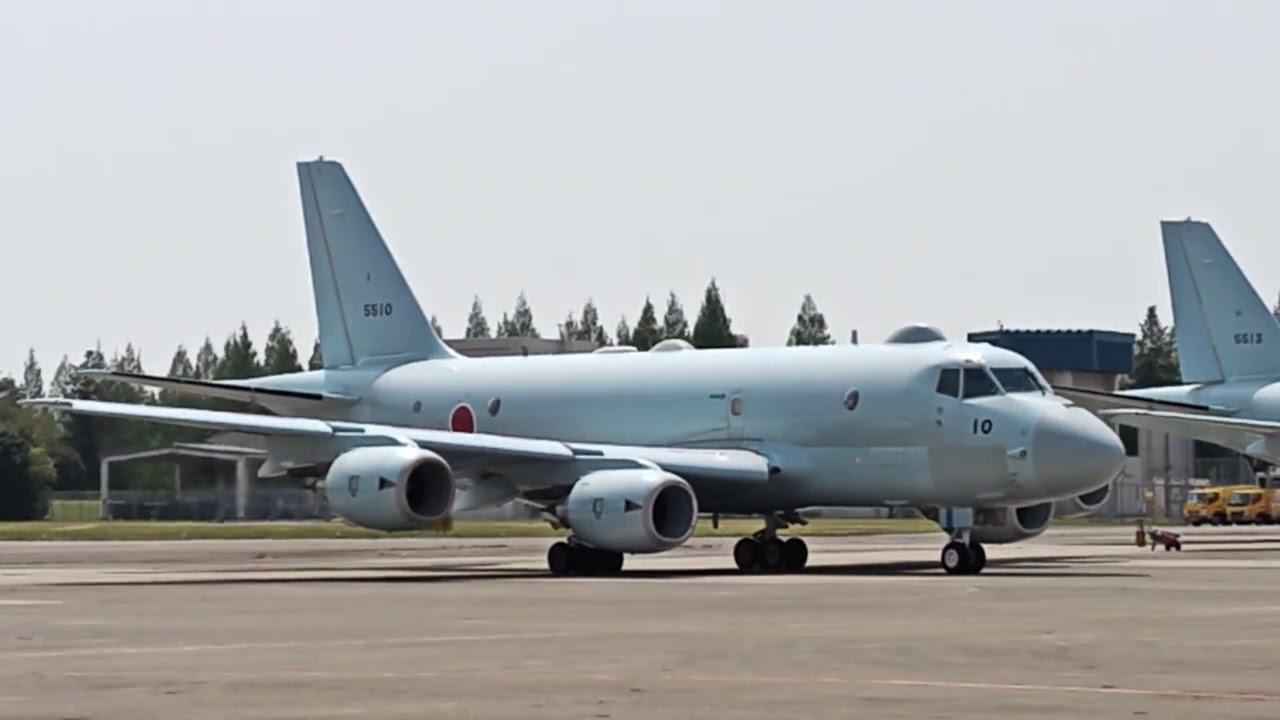 P-1 エンジンスタート〜離陸