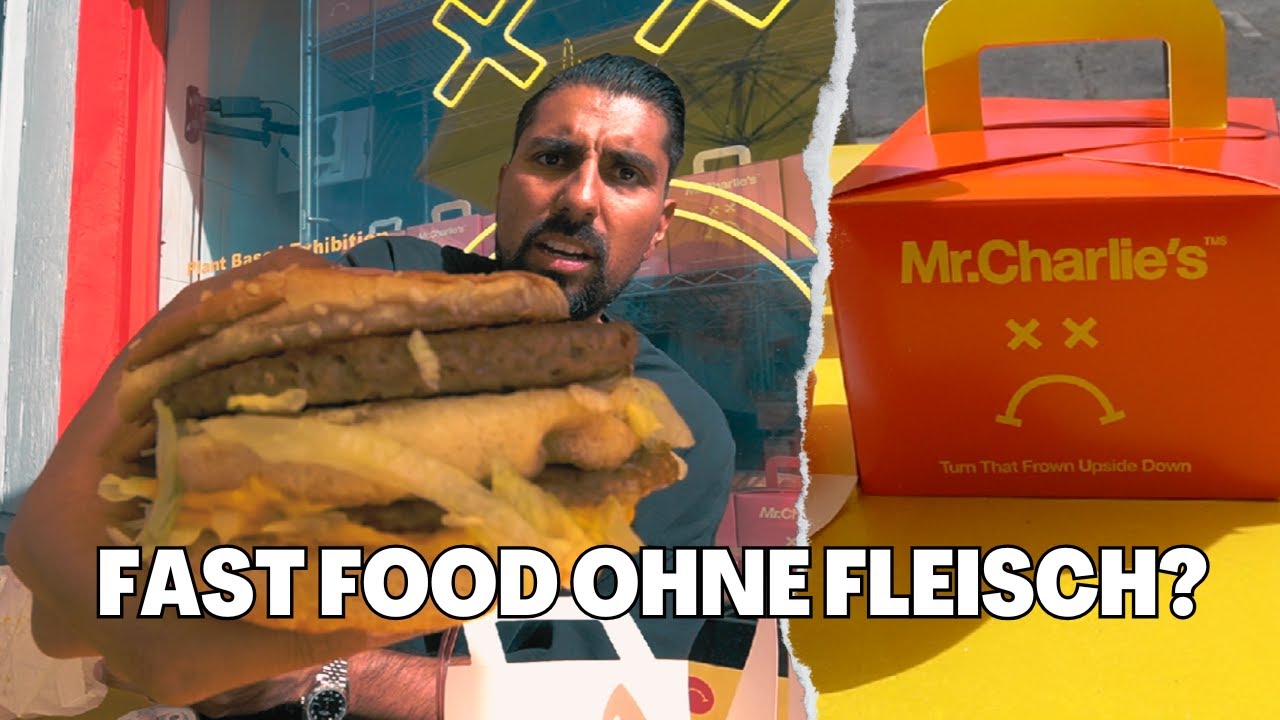 Frowny Meal statt Happy Meal: So schmeckt der vegane Burger bei Mr.Charlies in LA  | USA Series 003