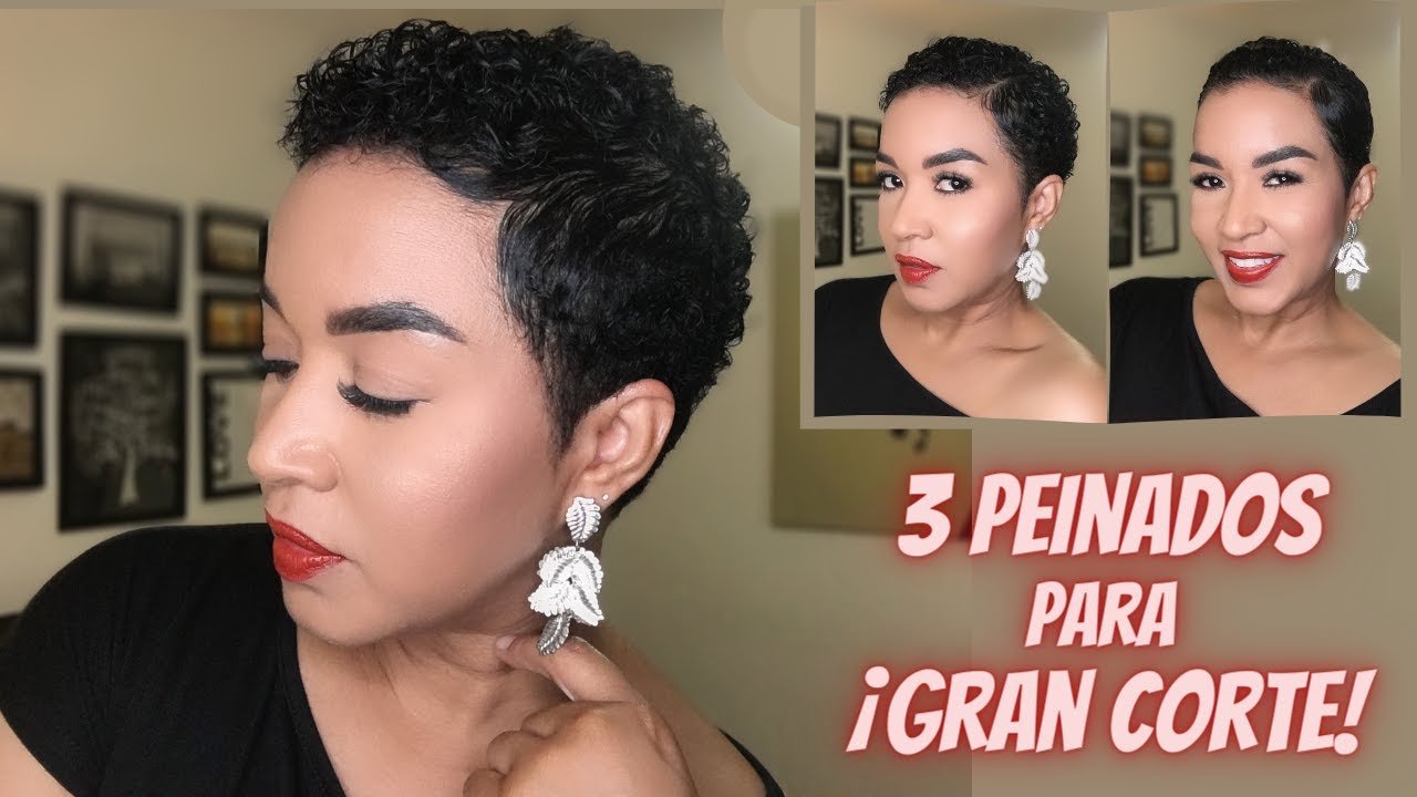 ¡¡3 Peinados Para Gran Corte!! - Cabello Rizado 3b, 3c