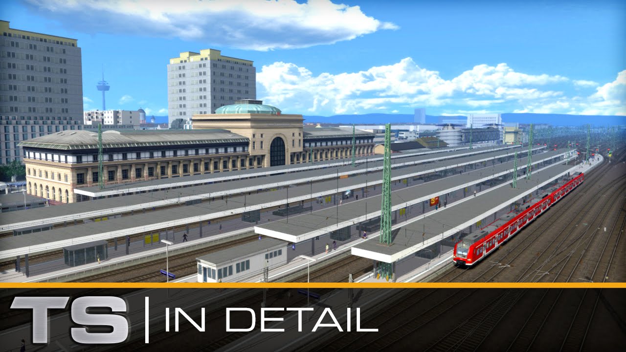 In Detail: The Rhine Railway: Mannheim - Karlsruhe - Train Simulator 2015