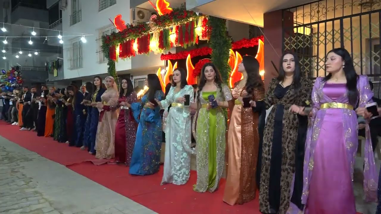 Helin & İsmail  Görkemli Jirki Aşiret Düğünü MERSİN Part 2
