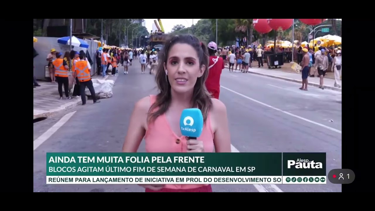 Cobertura carnaval de rua