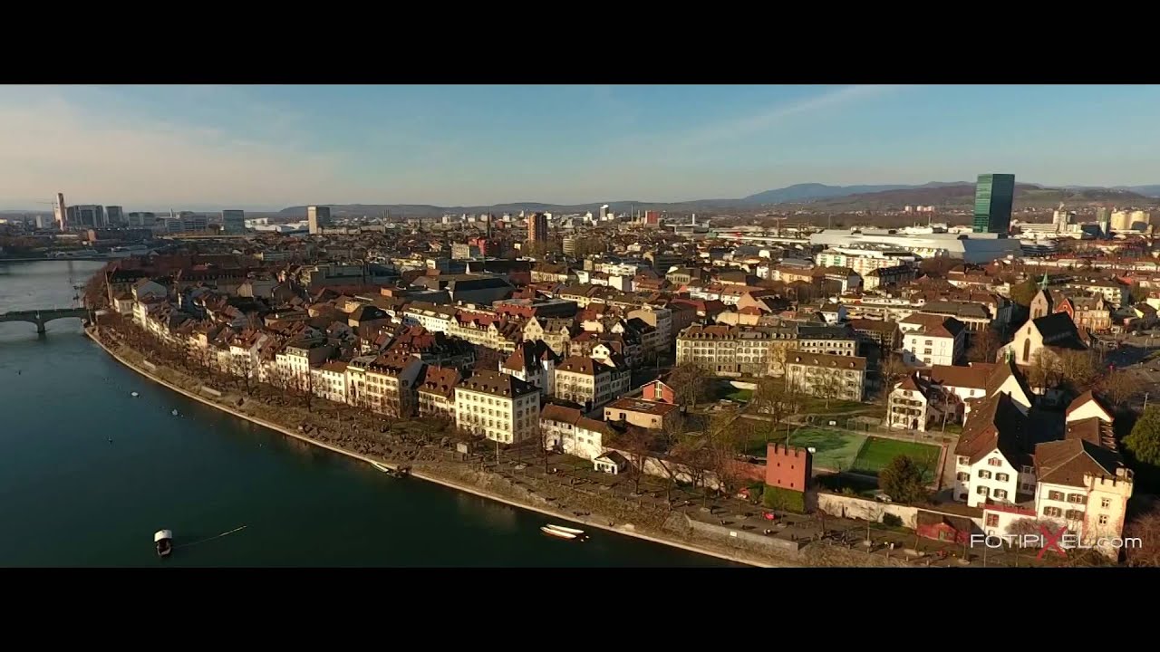 Luftaufnahme Basel-Stadt 2016 DJI Phantom 4