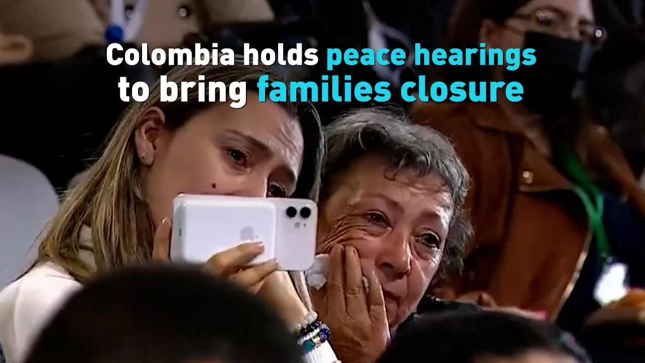 Colombia holds peace hearings to bring families closure