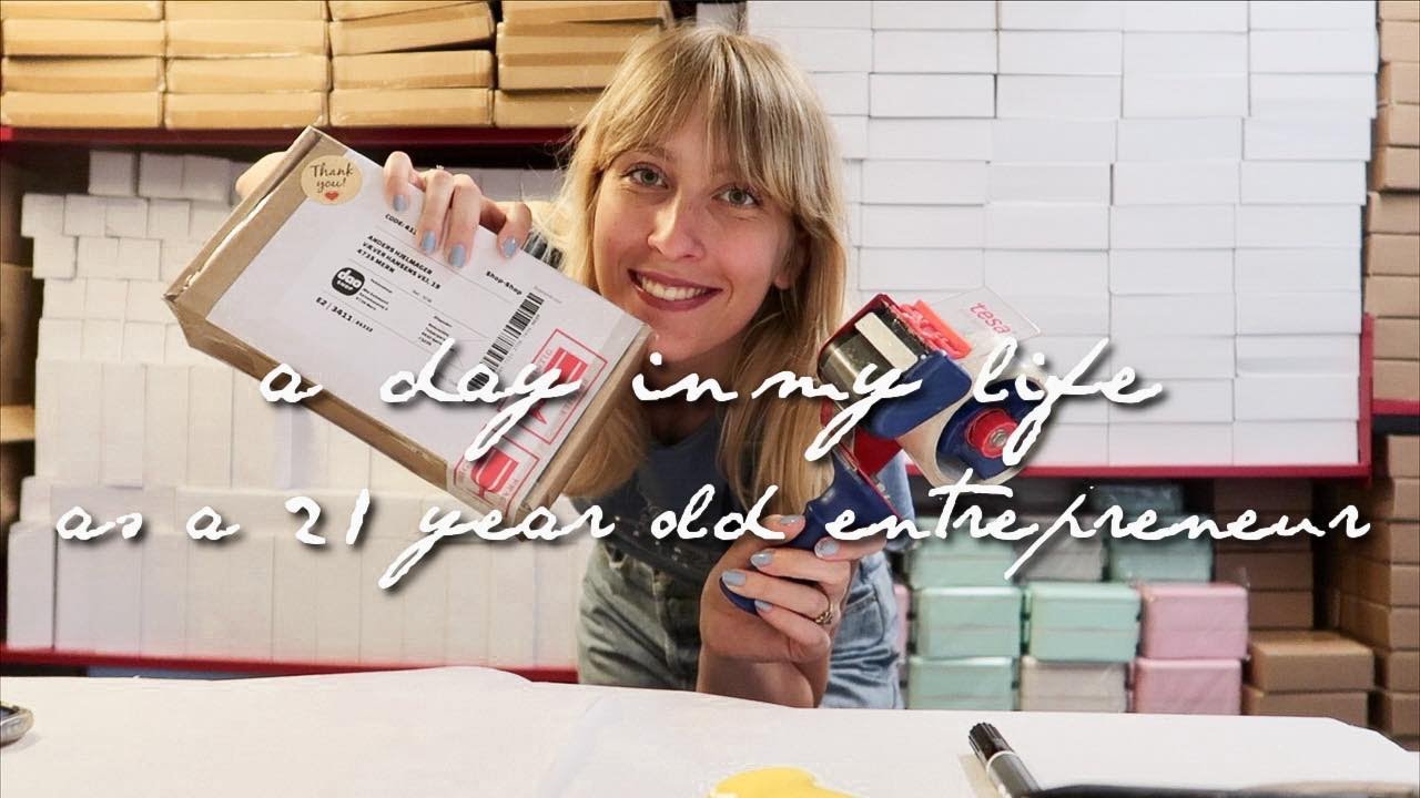 a day in my life | as a 21 year old entrepreneur