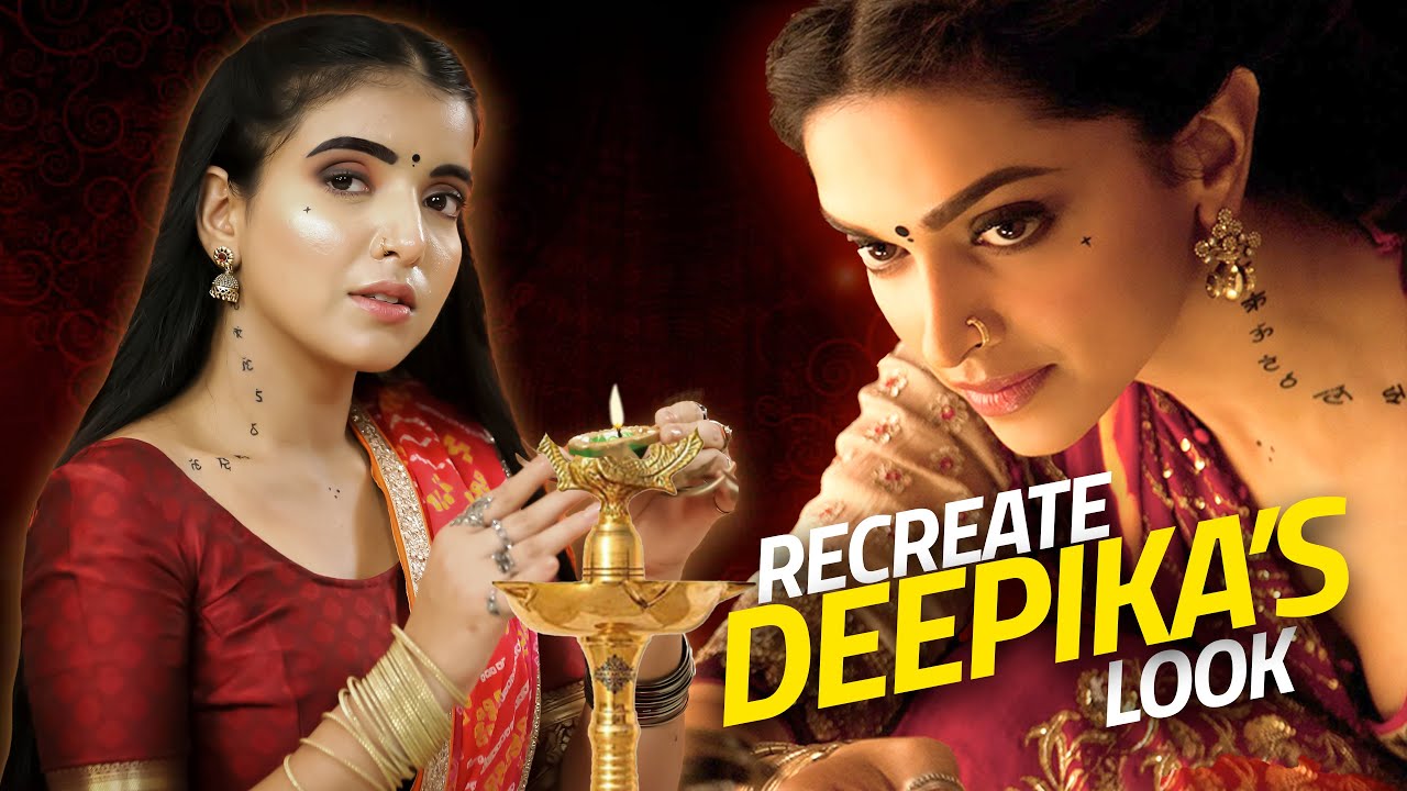 Recreate Deepika Padukone Ramleela Makeup Look - Navratri Special | DIYQueen