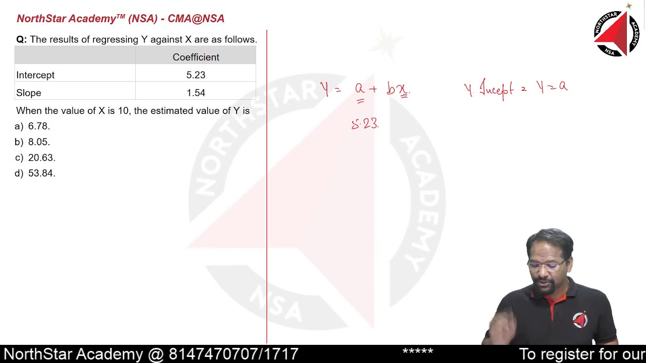 Sec B_LoS_26 | Forecasting Techniques | Regression Analysis