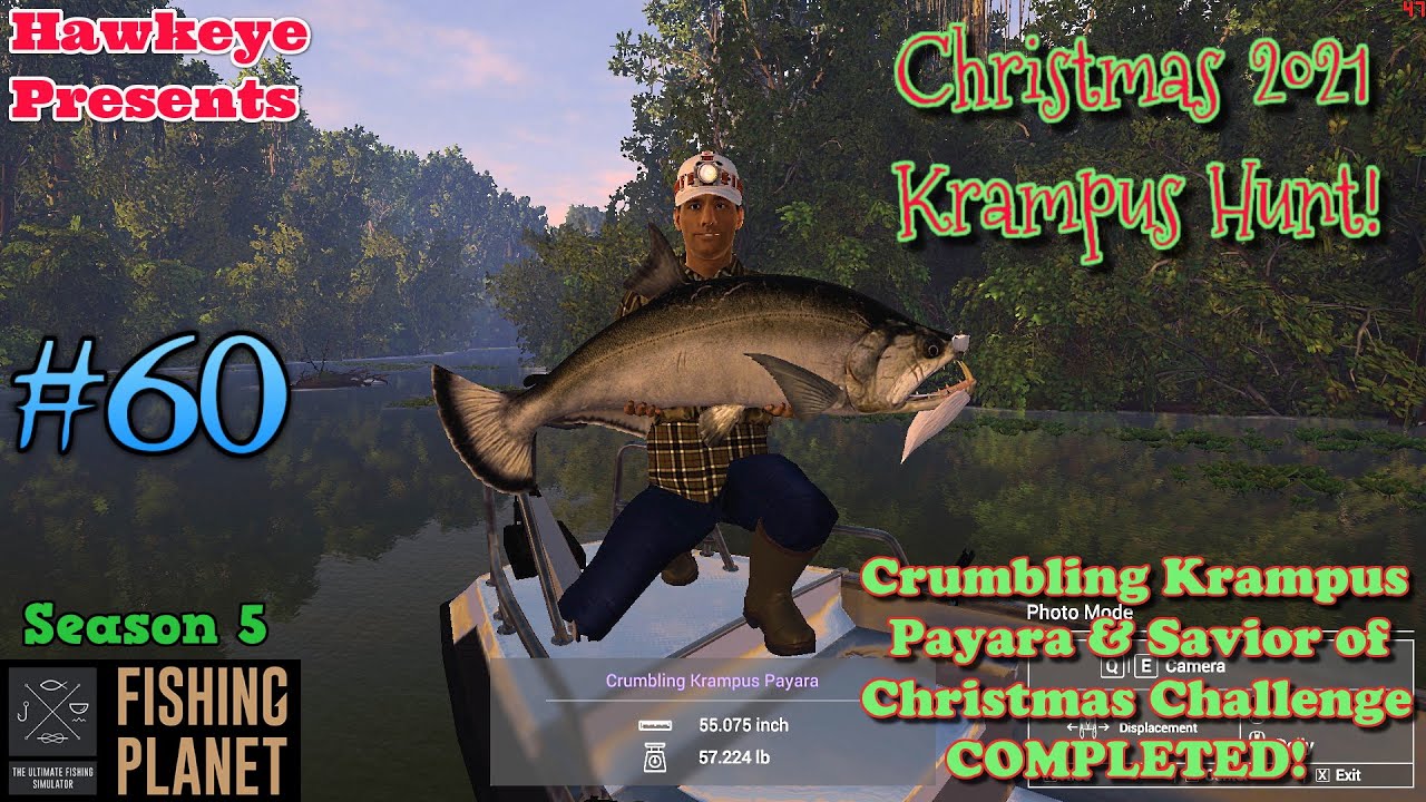 Fishing Planet #60 - S5 | Christmas 2021: Crumbling Krampus Payara & Savior of Christmas COMPLETED!