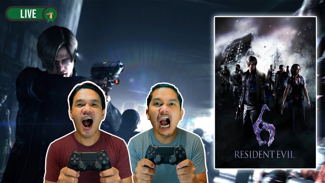 🔴 PERDANA NYOBA Resident Evil 6 (Leon Chapter) Part 1 #mediashareon