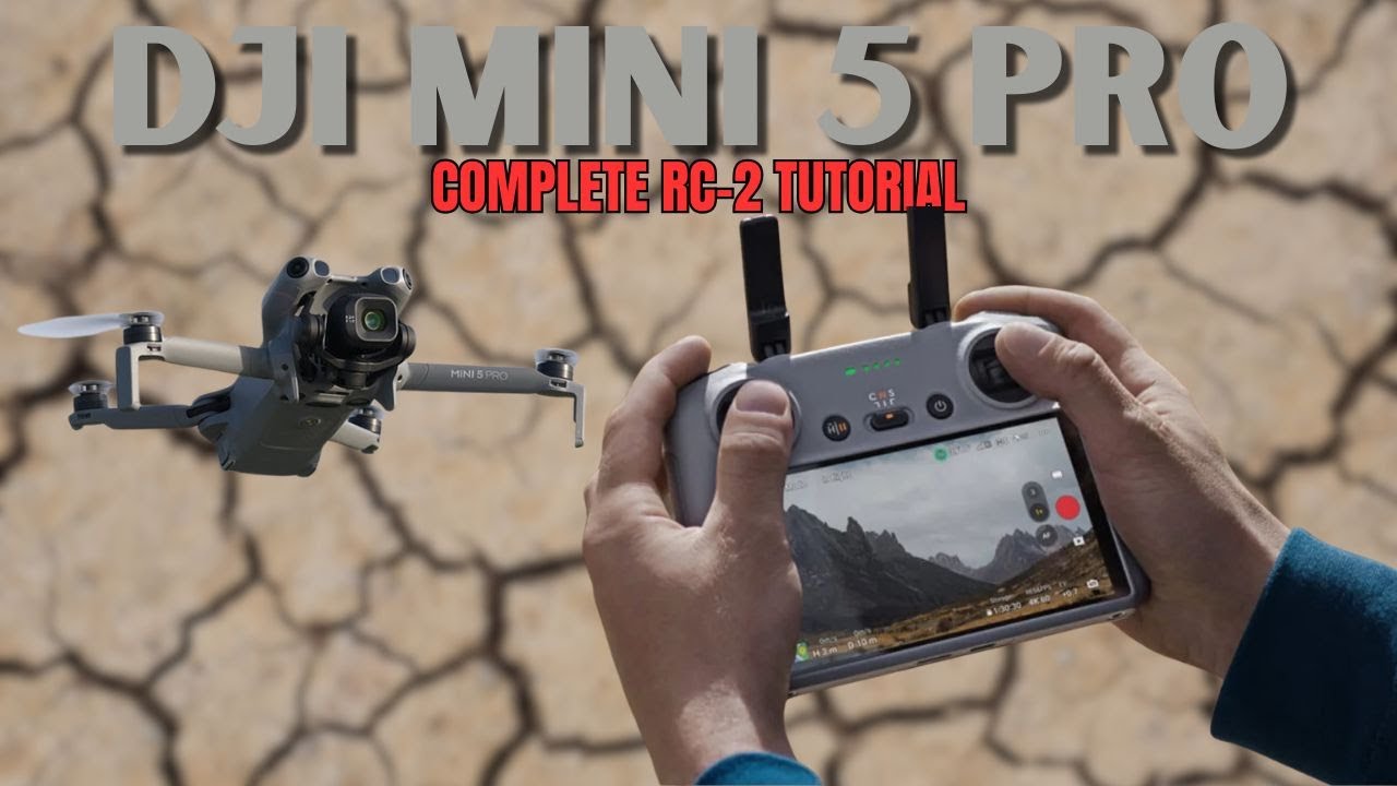 DJI MINI 5 PRO RC-2 CONTROLLER TUTORIAL (Full Beginner Guide & Setup) | VLOG - 89
