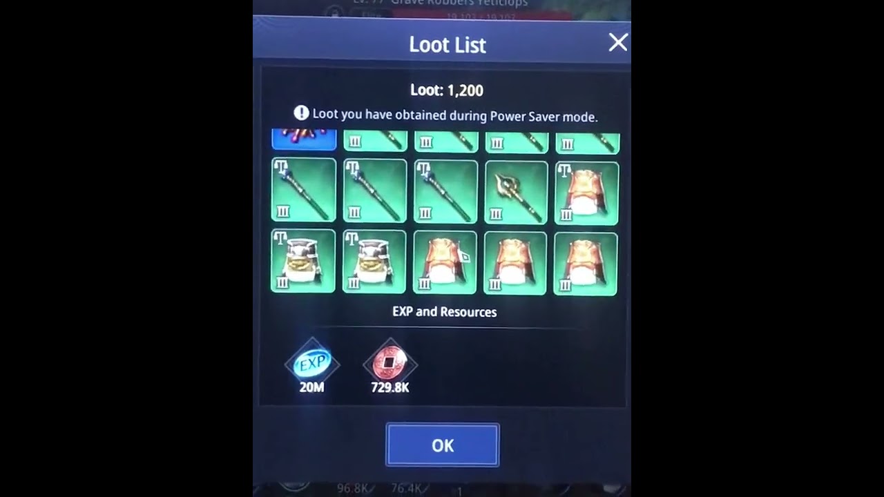 Mir4 - Afk Grind Results 😁