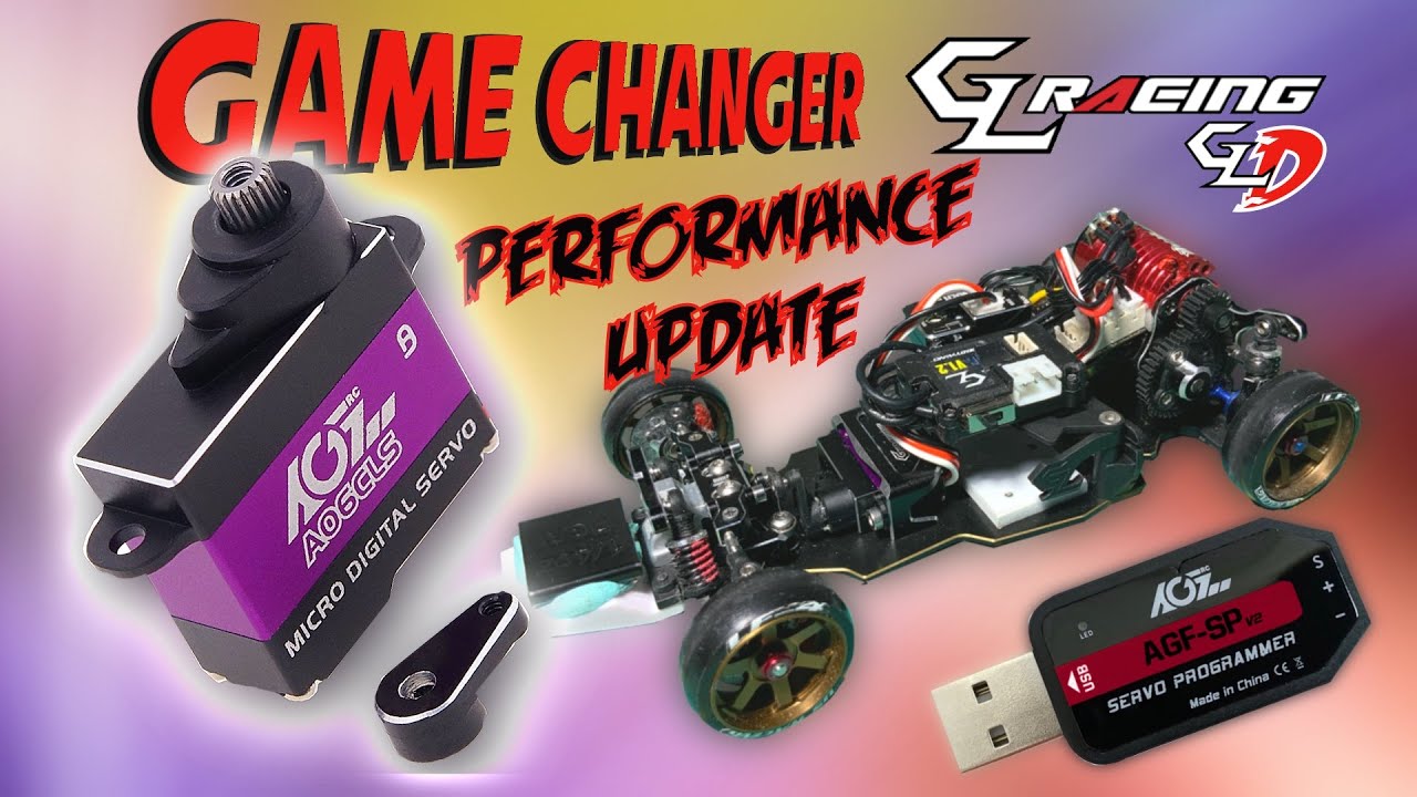 AGFrc A06CLS servo for my GL Racing GLD performance update