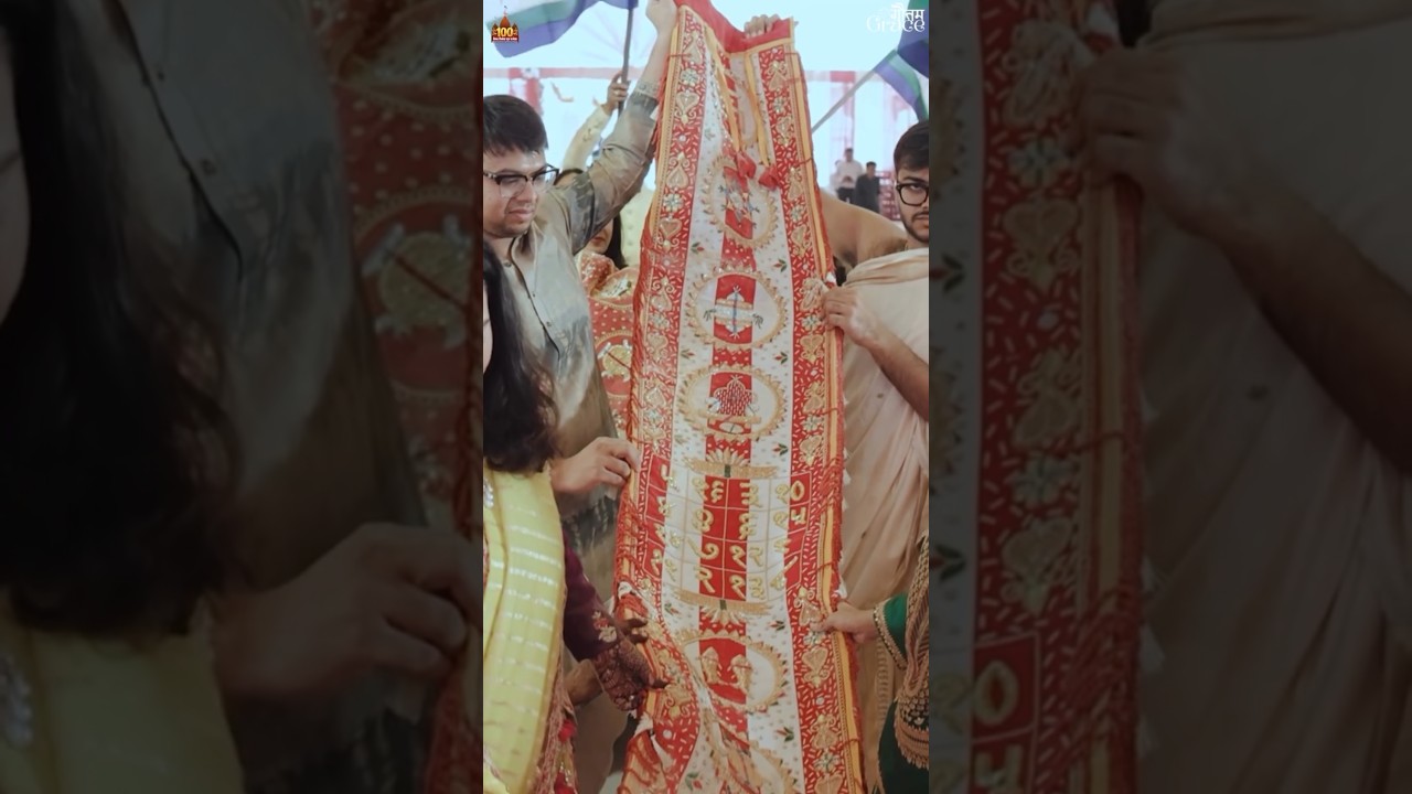 દેવગાણા શ્રીવિમલનાથ સ્વામી જિનાલય શતાબ્દી મહોત્સવ ધજાના વધામણા આચાર્ય ભગવંત રાજહંસસૂરીશ્વરજી મહારાજા