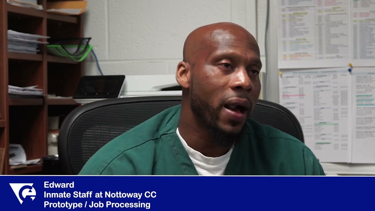 Edward - Staff Stories, Nottoway Correctional Center - Skills
