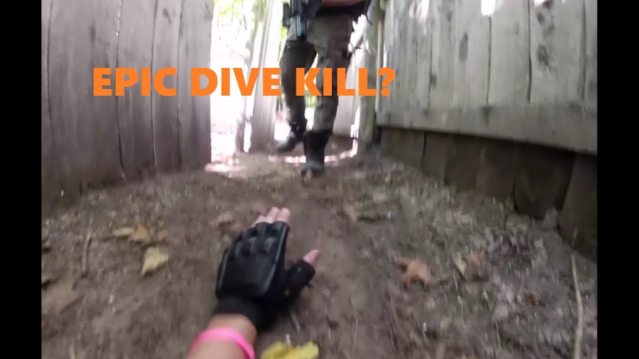 Paintball epic dive