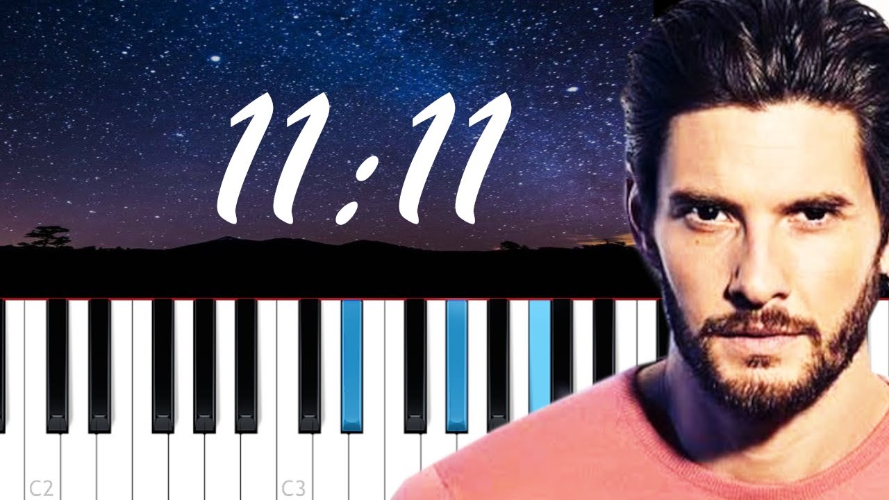 Ben Barnes - 11:11  (Piano Tutorial)