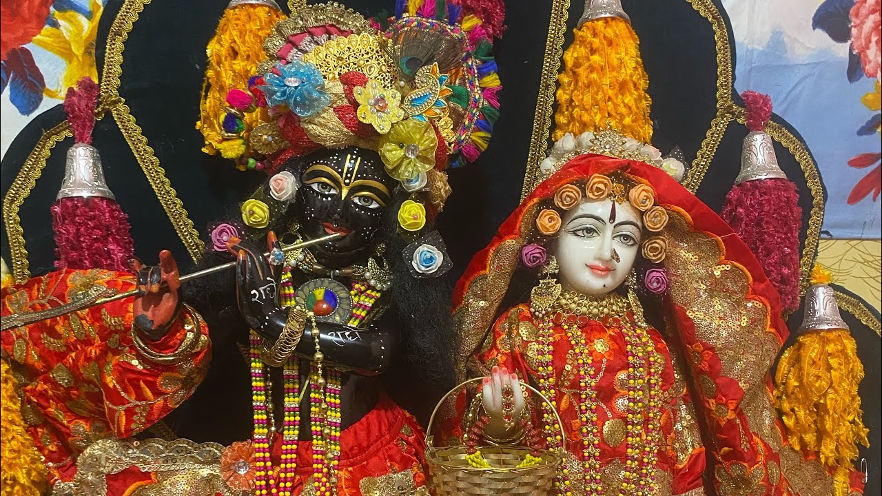 Radha Raman Darshan is live kirtan