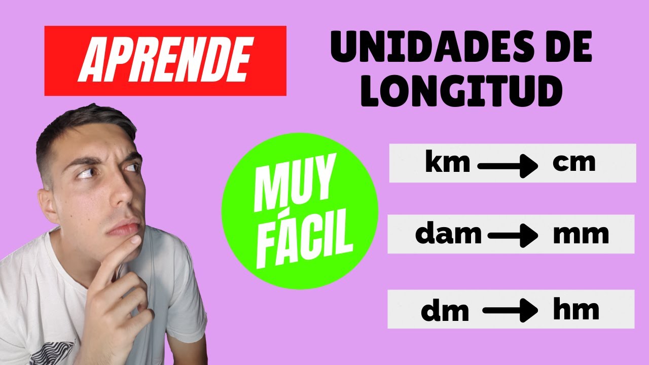 Convertir UNIDADES de MEDIDA y LONGITUD 📐 (Cómo pasar de metros a centímetros) FÁCIL Y RÁPIDO