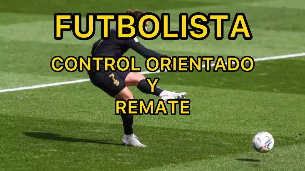 FUTBOLISTA MEJORA EL CONTROL ORIENTADO Y EL REMATE CON ESTE EJERCICIO 