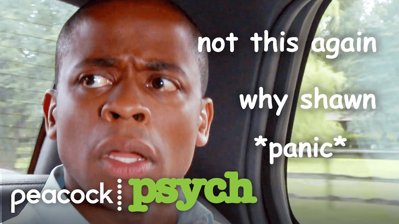 Gus Being Anxious for 8 Minutes Straight | Psych