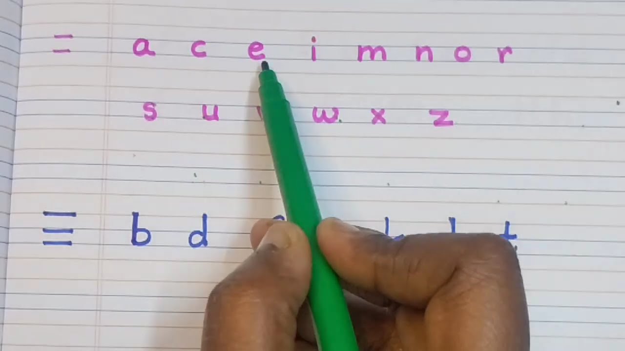 How to Write Small Letters  a to z in 4 Lines Copy | Small Letters Writing 📝