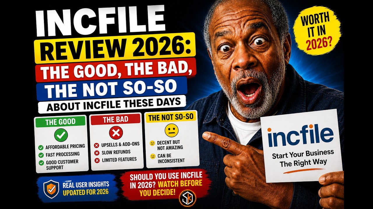 Incfile Review 2026: How I Used Their Services and Help You See the Good, the Bad and the Not So-So