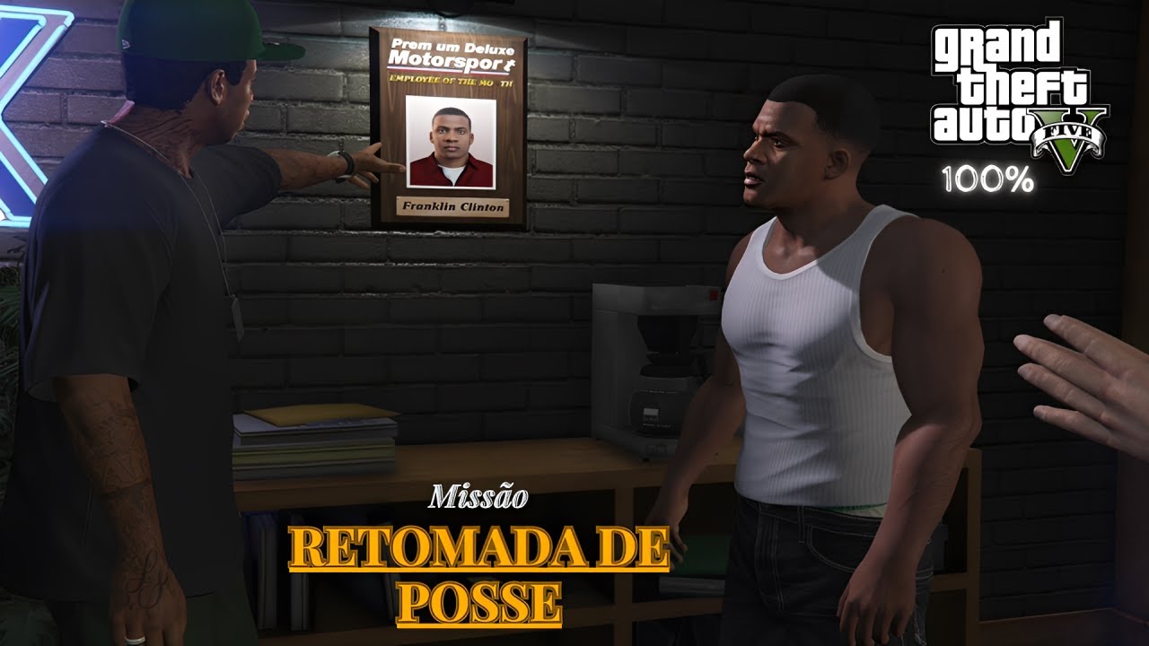 GTA V Enhanced Missão 3 - Retomada de Posse (0 Ao 100% Ouro)