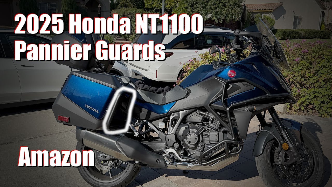 2025 Honda NT1100 Pannier guards from Amazon