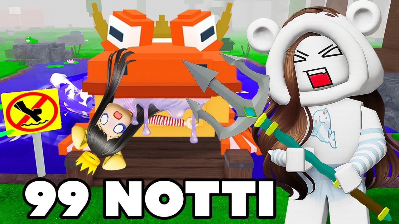 come sconfiggere il nuovo MOSTRO di 99 notti nella foresta roblox.